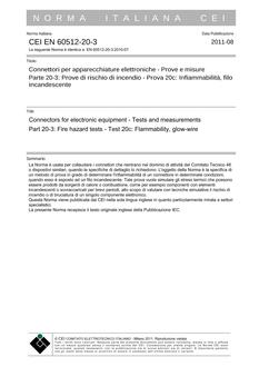 CEI EN 60512-20-3