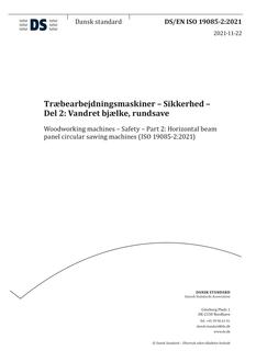 DANSK DS/EN ISO 19085-2
