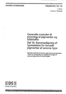 DANSK DS/EN ISO 787-15