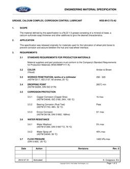 FORD WSS-M1C172-A2