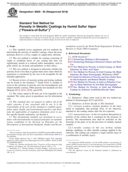 ASTM B809-95(2018)