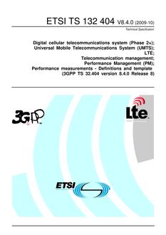 ETSI TS 132 404