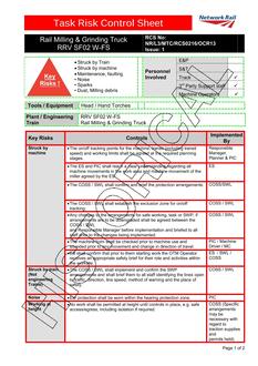 NR NR/L3/MTC/RCS0216/OCR13 ISSUE 1
