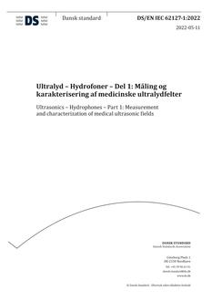 DANSK DS/EN IEC 62127-1