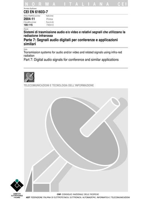 CEI EN 61603-7