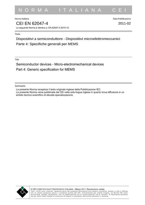 CEI EN 62047-4