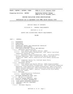 NAVY UFGS-01 35 29