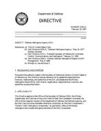 DOD DODD-5105.21