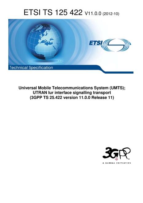 ETSI TS 125 422