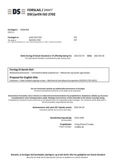 DANSK DSF/PREN ISO 2702