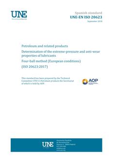 AENOR UNE-EN ISO 20623