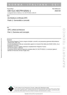 CEI CLC IEC/TR 62541-1