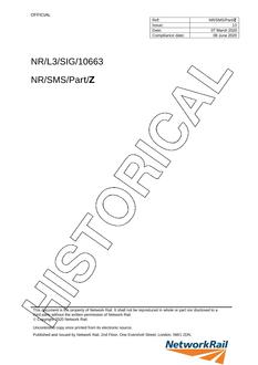 NR NR/SMS/PART/Z ISSUE 13