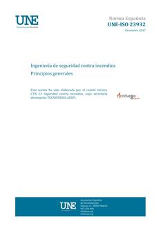 AENOR UNE-ISO 23932