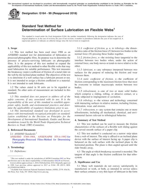 ASTM G164-99(2018)