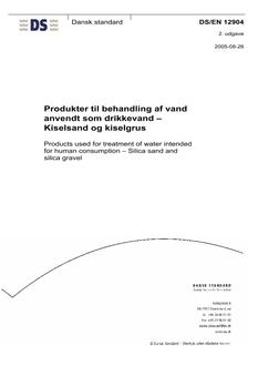 DANSK DS/EN 12904