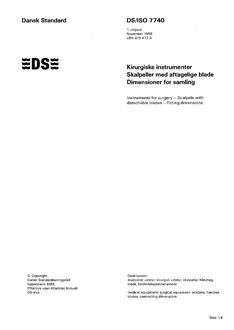 DANSK DS/ISO 7740