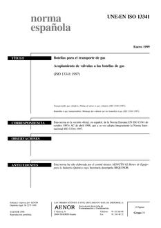 AENOR UNE-EN ISO 13341