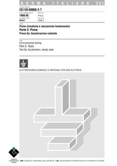 CEI EN 60068-2-7
