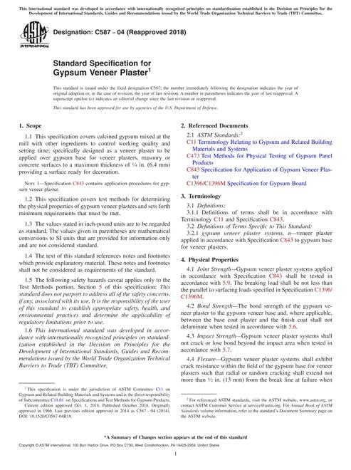 ASTM C587-04(2018)