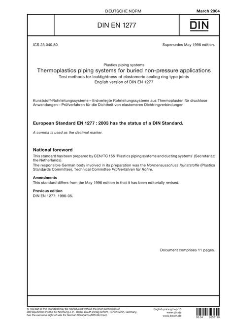 DIN EN 1277