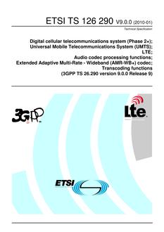 ETSI TS 126 290