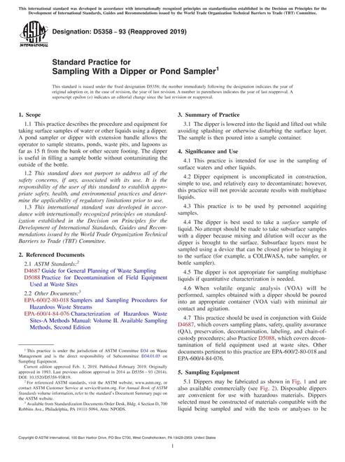 ASTM D5358-93(2019)