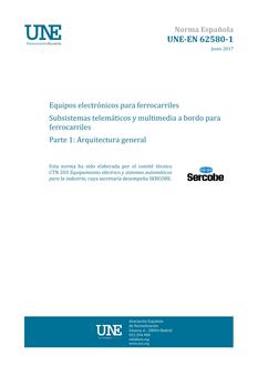 AENOR UNE-EN 62580-1