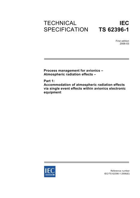 IEC/TS 62396-1 Ed. 1.0 en:2006