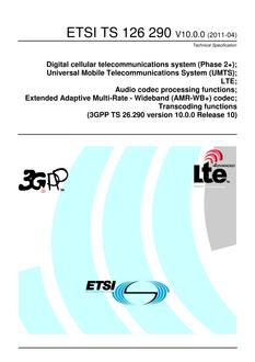 ETSI TS 126 290