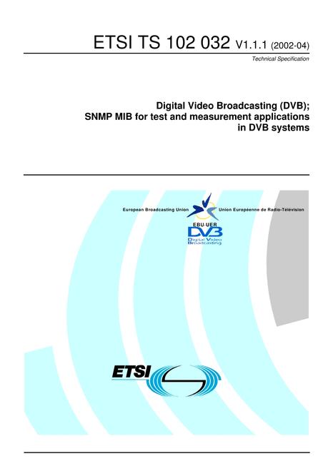 ETSI TS 102 032