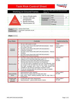 NR NR/L3/MTC/RCS0216/SIG08 ISSUE 2