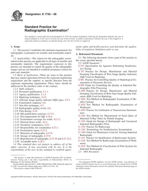 ASTM E1742-06