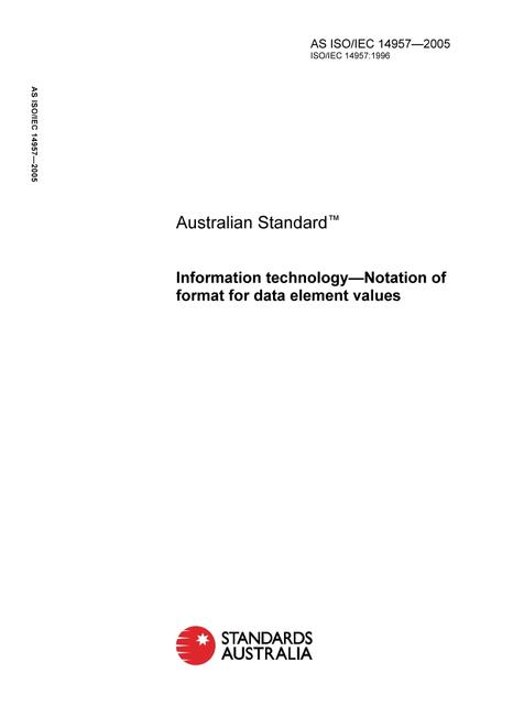 AS ISO/IEC 14957-2005