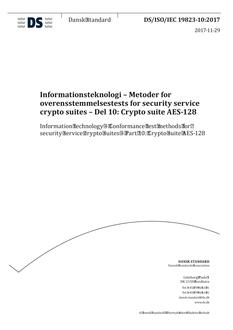 DANSK DS/ISO/IEC 19823-10