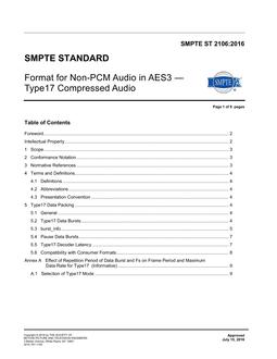 SMPTE ST 2106