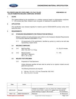 FORD WSB-M4D841-A3