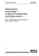 BS ISO/IEC 13522-1:1997