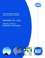 NSF/ANSI 170-2011