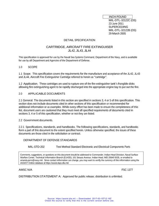 MIL MIL-DTL-32122C
