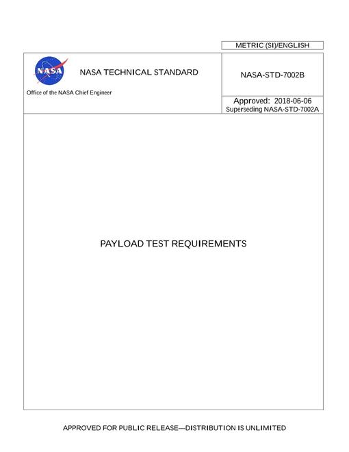NASA STD-7002 Rev. B