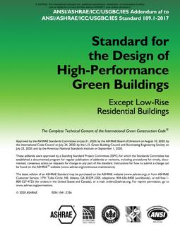ASHRAE/ICC/USGBC/IES 189.1-2017 Addendum af