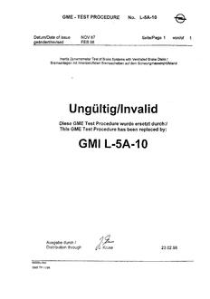 GME GME L-5A-10