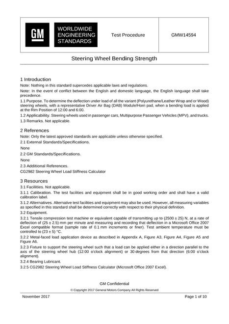 GMW GMW14594 + SUPPLEMENT(S)