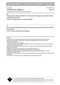 CEI EN IEC 60051-9