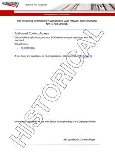 NR SF/CTM/301G ISSUE 1
