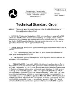 FAA TSO C165A