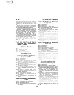 DOT 49 CFR PART 180