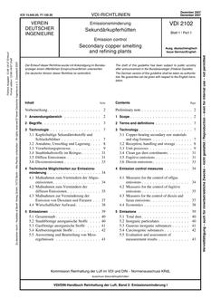 VDI VDI 2102 BLATT 1