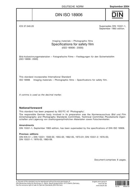 DIN ISO 18906
